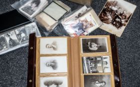 Box of Postcards and 20th Century Letters Etc.