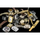 Collection of Twenty-Two Vintage Watches including Docker, Omax, Ingersoll, Smiths, Certina, Ruhla,