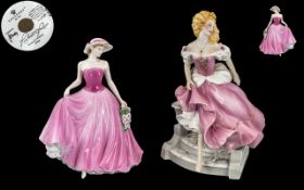 Two Porcelain Figures, comprising Coalport 'Perfect Rose' Limited Edition figure No.