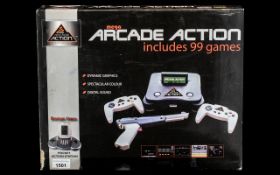 Arcade Action Unit Includes 99 Game Unit