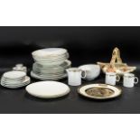 Rosenthal Porcelain Set comprising 6 x 9" bowls, 6 x 10" plates,