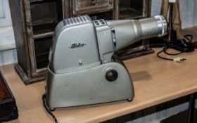 Aldis Large Metal Slide Projector 6 x 6 Super 6.300, The Lens Is Aldis F.2.