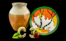 Collection of Porcelain, comprising Wedgwood Limited Edition 'Honolulu' Bizarre Living Landscapes of