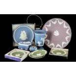 Collection of Wedgwood, comprising a rare Lilac Jasperware 9.