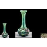 William Moorcroft Signed Bud Vase Made for Liberty & Co ' Claremont ' Toadstools Design. c.1903 -