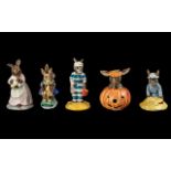 Royal Doulton Bunnykins. All Fully Hallmarked.