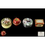 Collection of Enamelled Boxes, including: Halcyon Days 2008 Collection by Susan Benjamin,