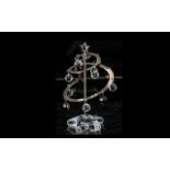 Swarovski Crystal Christmas Tree ( Rhodium ) No 604190 / 9442 000 011.