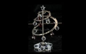 Swarovski Crystal Christmas Tree ( Rhodium ) No 604190 / 9442 000 011.