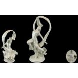 Royal Worcester Figurine The Dance of Time by Maureen Halson limited edition number 1500 of 5000.