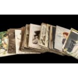 Collection of 100+ Vintage Postcards, depicting ladies and beauties of the Victorian period.