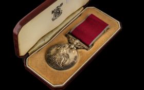 WW2 Interest - Imperial Service Medal: Royal Mint Cased Pair To Leslie Carter Kemp, B E M,
