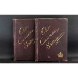 Hardback Books - Our Conservative Statesmen by R.J.Albery, Two Hardback Folio Size Volumes, First