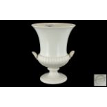 Wedgwood Etruria Creamware Urn Shaped Vase;