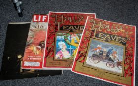 A Collection Of Holly Leaves To include 1960-61 magazines.