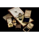 Collection of Antique Jewellery Boxes.