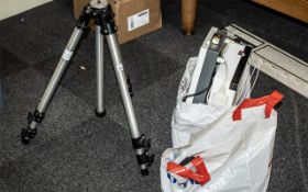 Manfrotto Art 144 Professional Tripod. Excellent Condition. Height 23 Inches - 57.5 cms.