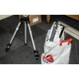 Manfrotto Art 144 Professional Tripod. Excellent Condition. Height 23 Inches - 57.5 cms.