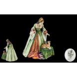 Royal Doulton Figure Lady Jane Grey HN 3680, number 0164 limited edition of five thousand.