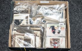 Large Box of Carte-De-Viste Postcards of the Victorian Period.