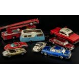 Misc Collection of Corgi & Dinky Vehicles. All In Used Condition - A/F.