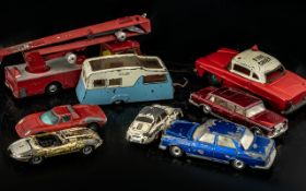 Misc Collection of Corgi & Dinky Vehicles. All In Used Condition - A/F.