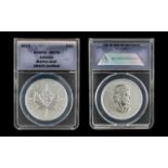 Canada - Mint and Sealed 2012 Silver 5 Dollar, Maple Leaf One Oz Fine Silver .999 Purity.