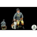 Royal Doulton Hand Painted Porcelain Figure ' The Huntsman ' HN2492. Designer M. Nicol.