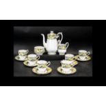 Royal Albert 'Mary's Garden' 15 Piece Coffee Set.