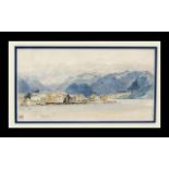 Myles Birket Foster (British 1825 - 1899) 'A View Near Trieste', watercolour over pencil,