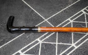 Fine Quality Antique 'Malacca Cane' Sword Stick,