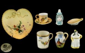 A Collection of Royal Worcester Hand Pai