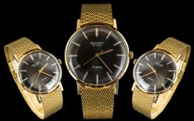 Sekonda - Deluxe 23 Jewells - Gold Plate