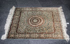 Turkish Woven Silk Hereke Carpet/ Prayer