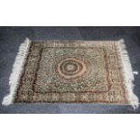 Turkish Woven Silk Hereke Carpet/ Prayer