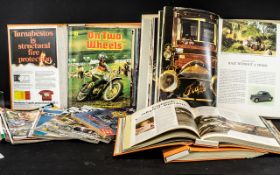 A Large Collection of Motorcycle Magazin