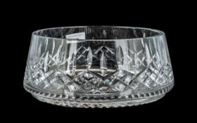 Large Waterford Glass Bowl for fruit/tri