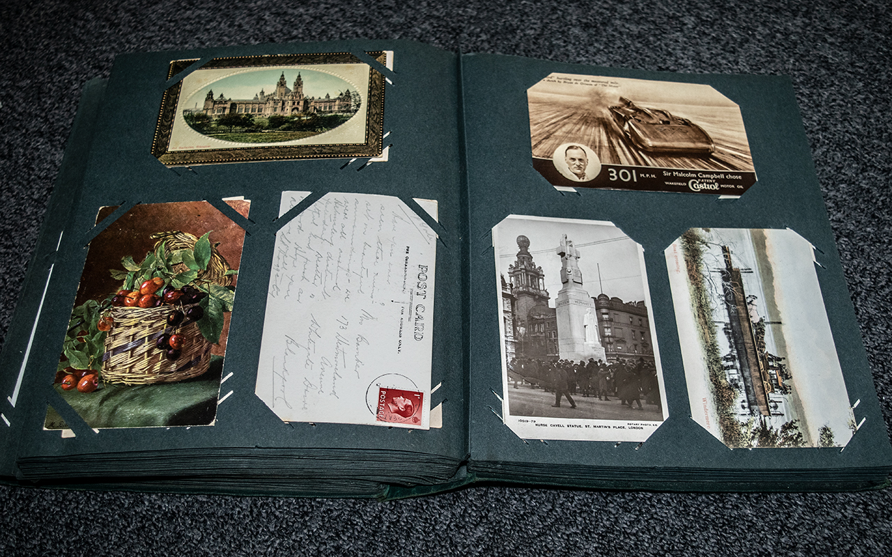 Full Album of Postcards, Various Subjects - Includes Landscape Scenes and Towns Including Preston, - Image 3 of 5