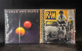 Beatles Interest - Paul McCartney Wings 'Venus & Mars' LP - UK Capitol label,