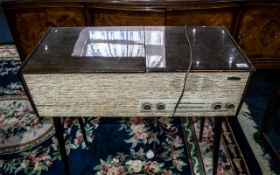 A Vintage Baird Radiogram and Turntable.