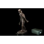 Paul Horton (contemporary), 'Man Of Mystery', bronze sculpture, Limited Edition Of 50 Numbered 42.