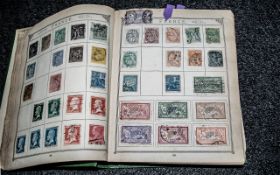 Good Little Lincoln Stamp Album. Good GB and France with lots of mint throughout.
