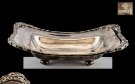Celtic Design Silver Plated Bread Bowl of fine, heavy, quality, made by Lloyd Payne and Amiel Ltd.