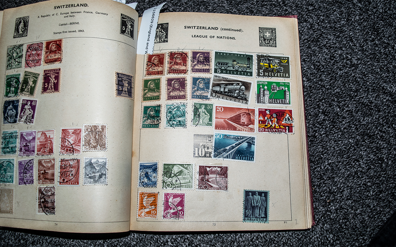 Improved Stamp Album with good variety of worldwide stamps. - Image 5 of 5