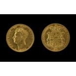 1825 George IV (1820-1830) Full Sovereign, 22ct Gold.