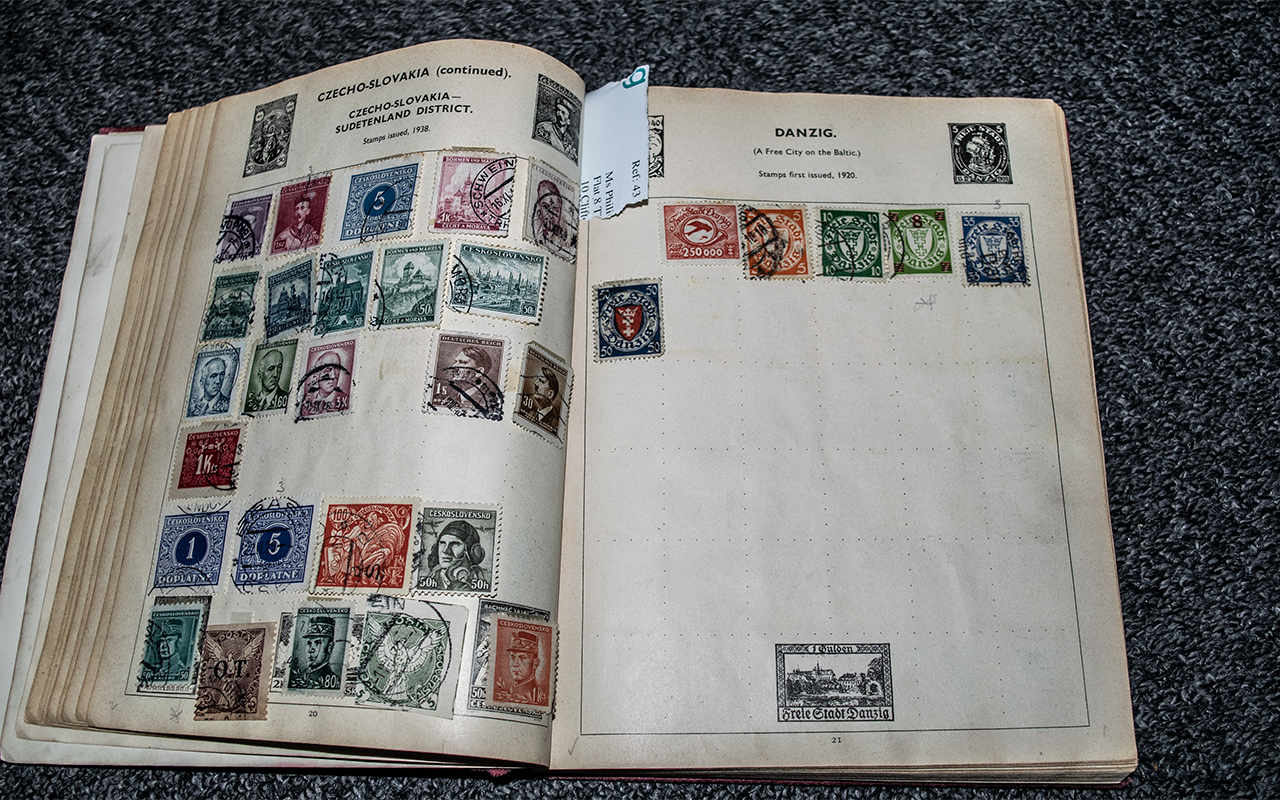 Improved Stamp Album with good variety of worldwide stamps. - Image 2 of 5