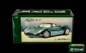 Auto Art Detailed Scale Model for Adult Collectors - Jaguar XJ13 Scale 1-18.