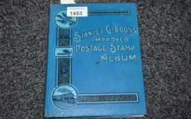 Good little " Stanley Gibbons Improved" stamp album.