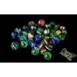 Collection of Antique Marbles. Large Collection of Antique Marbles, All Designs and Sizes.