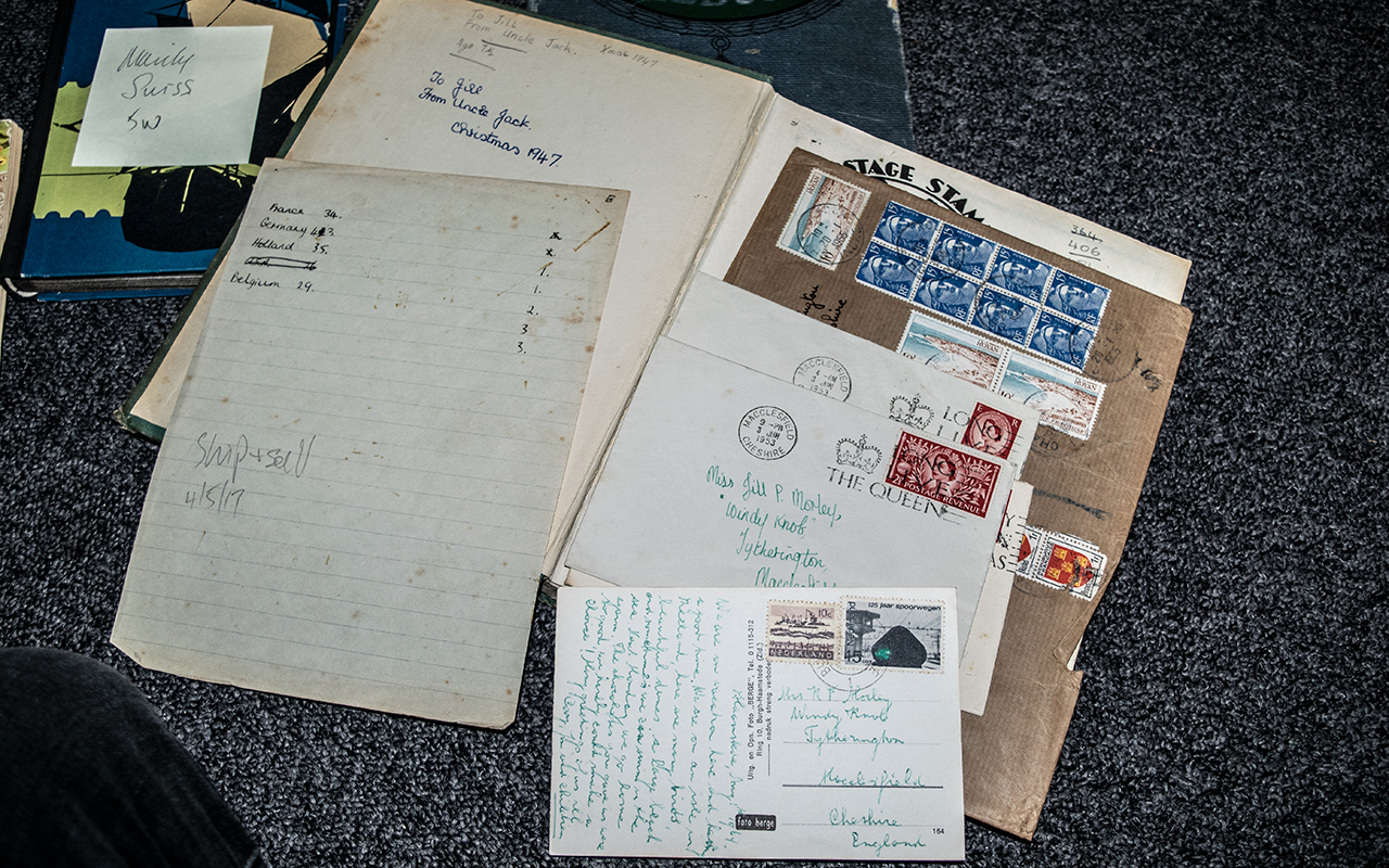 Selection of Seven Varied Stamp Albums with varied contents. - Image 4 of 4